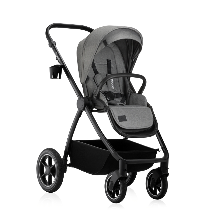 Lionelo - 3-in-1 combi-kinderwagen MERIL Grijs Stone