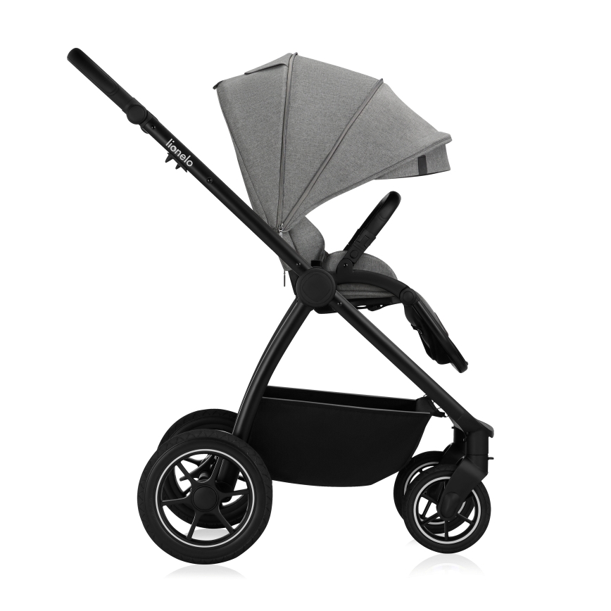 Lionelo - 3-in-1 combi-kinderwagen MERIL Grijs Stone