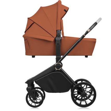 Lionelo - 3-in-1 combi-kinderwagen MIKA PLUS Brown Rust