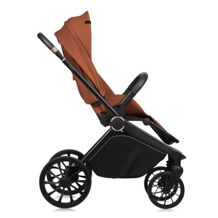 Lionelo - 3-in-1 combi-kinderwagen MIKA PLUS Brown Rust