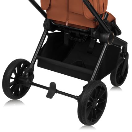 Lionelo - 3-in-1 combi-kinderwagen MIKA PLUS Brown Rust