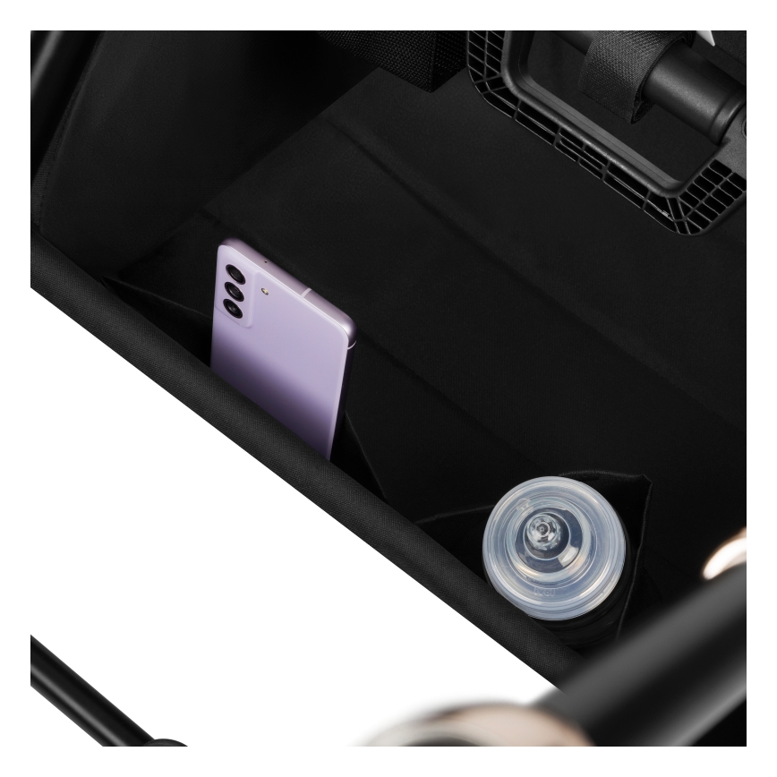 Lionelo - 3-in-1 combi-kinderwagen MIKA PLUS Brown Rust