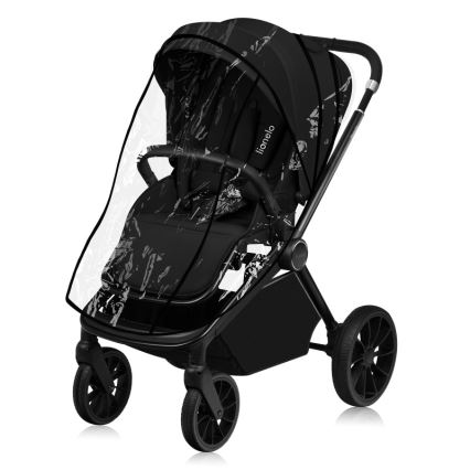 Lionelo - 3-in-1 combi-kinderwagen MIKA PLUS Zwart Onyx