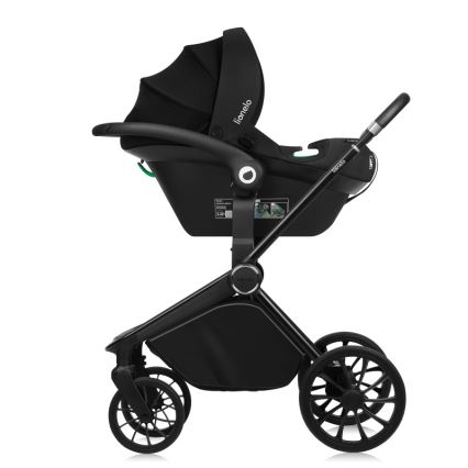 Lionelo - 3-in-1 combi-kinderwagen MIKA PLUS Zwart Onyx