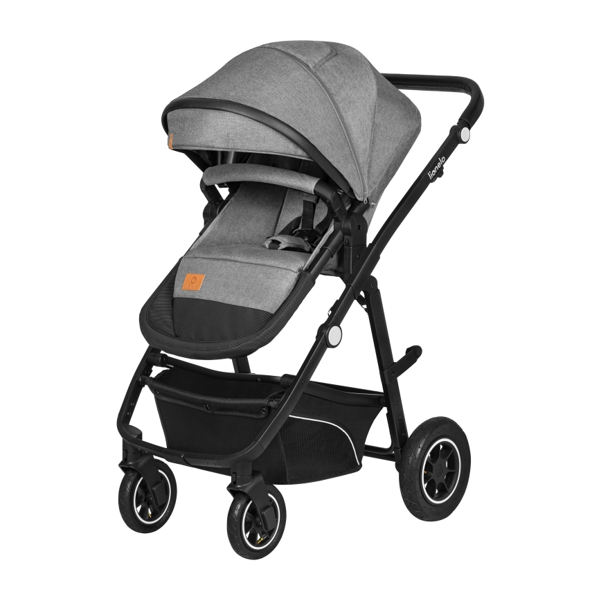 Lionelo - 3-in-1 combikinderwagen BIANKA Grijs Stone