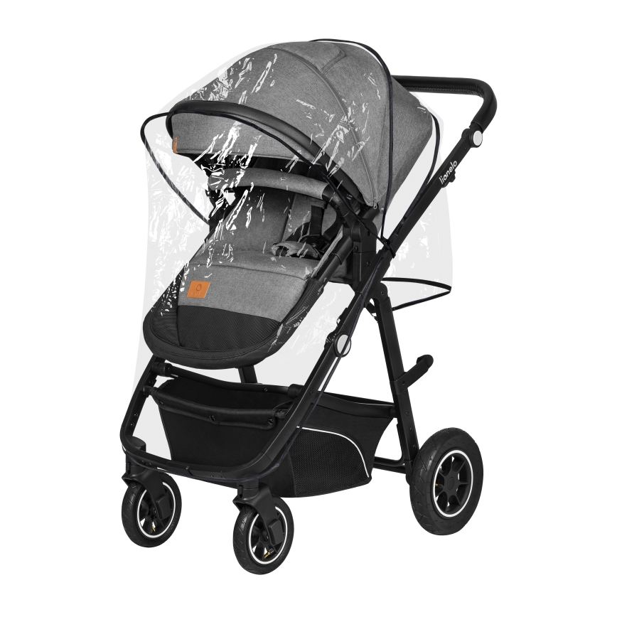 Lionelo - 3-in-1 combikinderwagen BIANKA Grijs Stone