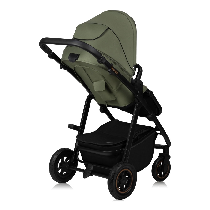 Lionelo - 3-in-1 combinatiekinderwagen AMBER PLUS Green Forest