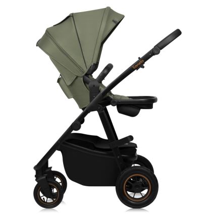 Lionelo - 3-in-1 combinatiekinderwagen AMBER PLUS Green Forest