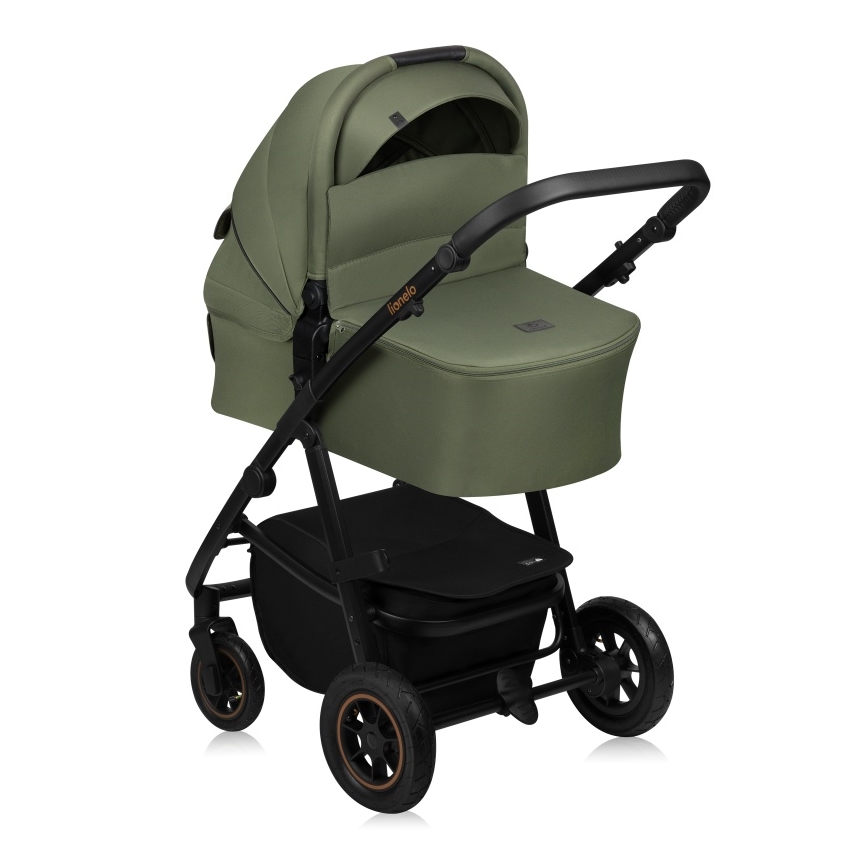 Lionelo - 3-in-1 combinatiekinderwagen AMBER PLUS Green Forest