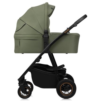 Lionelo - 3-in-1 combinatiekinderwagen AMBER PLUS Green Forest