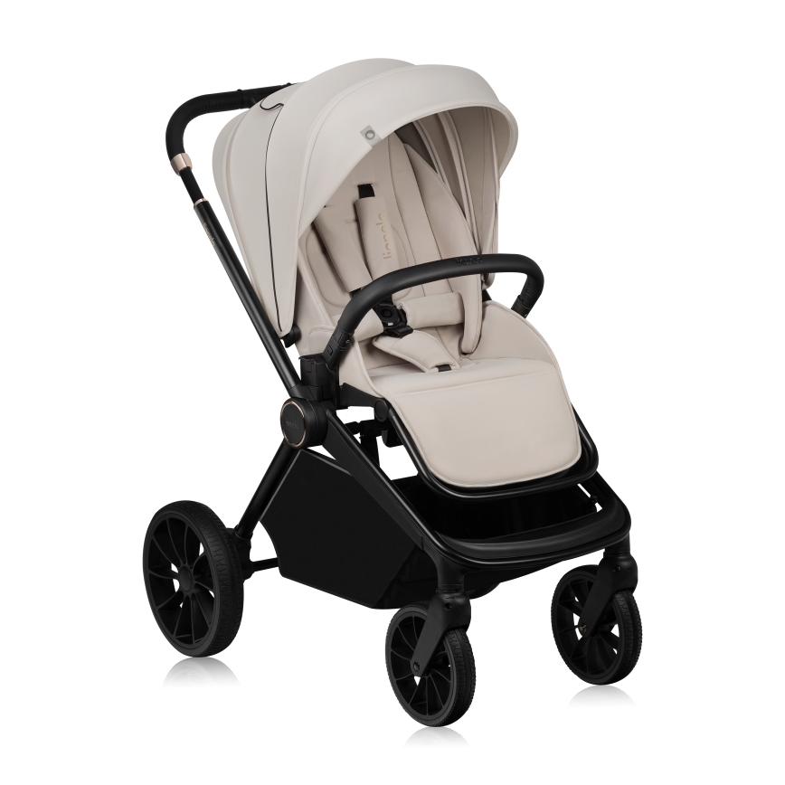 Lionelo - 3-in-1 combinatiekinderwagen MIKA PLUS Beige zand