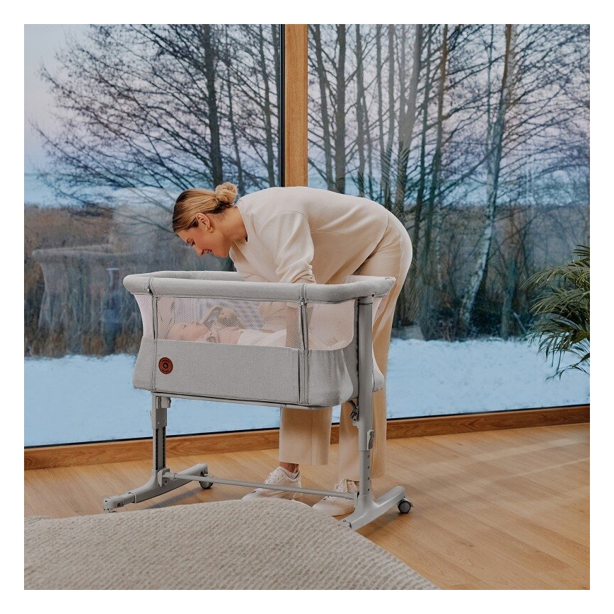 Lionelo - 3-in-1 kinderbed AURORA grijs