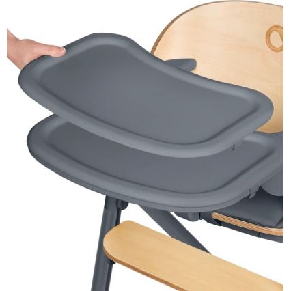 Lionelo - 3-in-1 kinderstoel CELIA Grijs hout