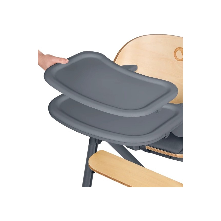 Lionelo - 3-in-1 kinderstoel CELIA Grijs hout