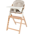 Lionelo - 3-in-1 kinderstoel MEGAN Wit Hout