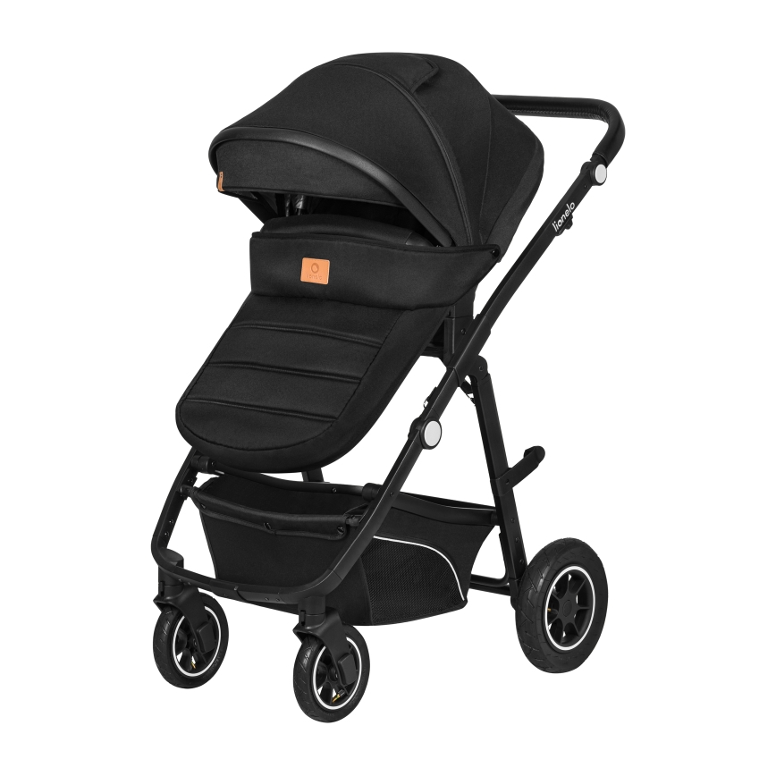 Lionelo - 3-in-1 kinderwagen BIANKA Black Onyx