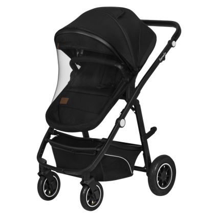 Lionelo - 3-in-1 kinderwagen BIANKA Black Onyx