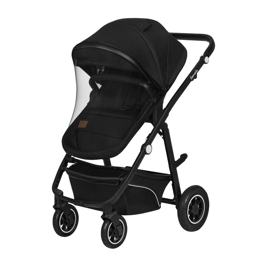 Lionelo - 3-in-1 kinderwagen BIANKA Black Onyx