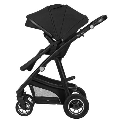 Lionelo - 3-in-1 kinderwagen BIANKA Black Onyx