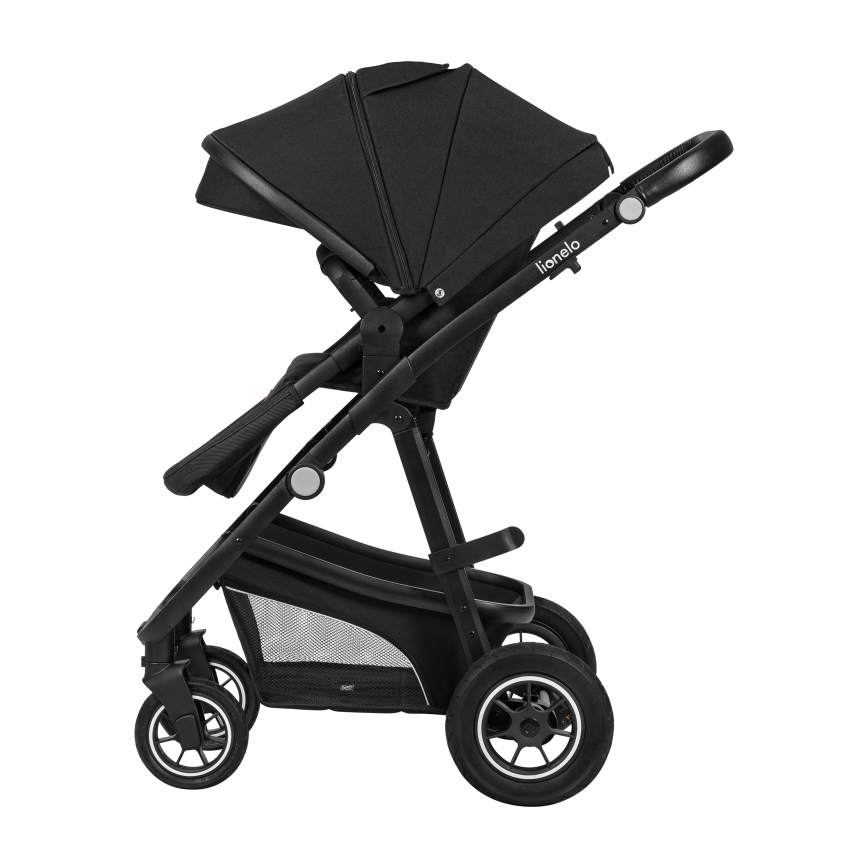 Lionelo - 3-in-1 kinderwagen BIANKA Black Onyx