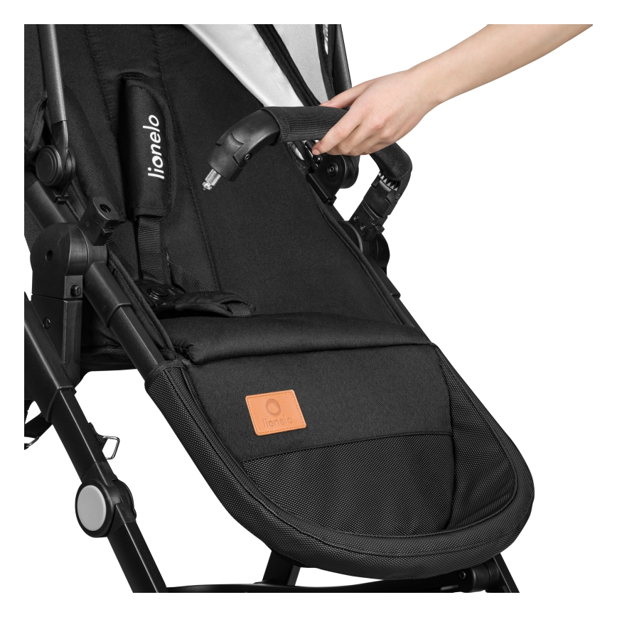 Lionelo - 3-in-1 kinderwagen BIANKA Black Onyx