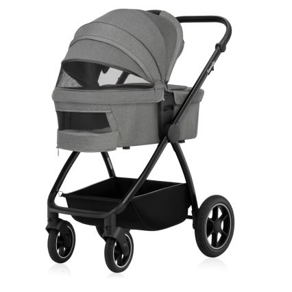 Lionelo - 3-in-1 kinderwagen MERIL Grey Stone