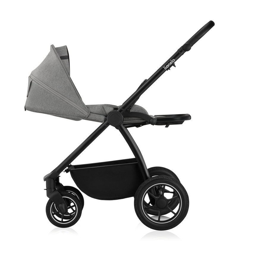 Lionelo - 3-in-1 kinderwagen MERIL Grey Stone