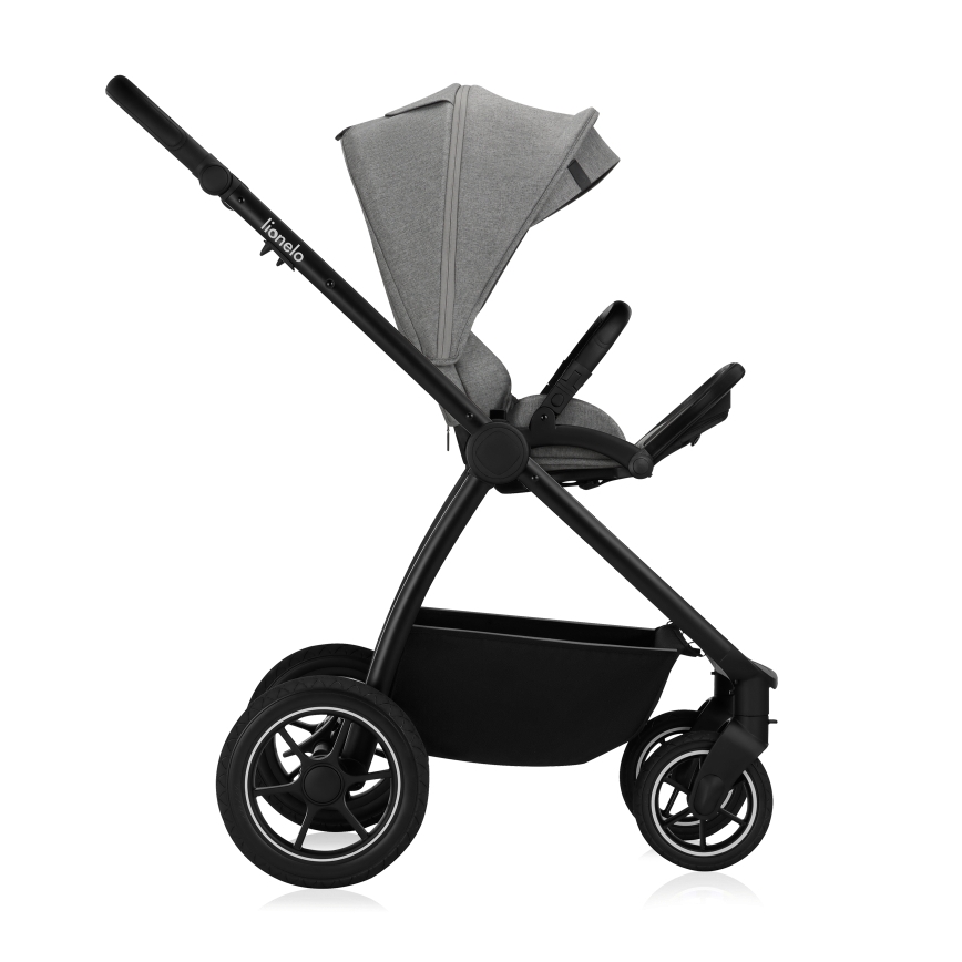 Lionelo - 3-in-1 kinderwagen MERIL Grey Stone