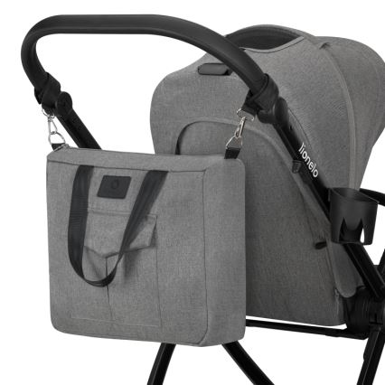 Lionelo - 3-in-1 kinderwagen MERIL Grey Stone