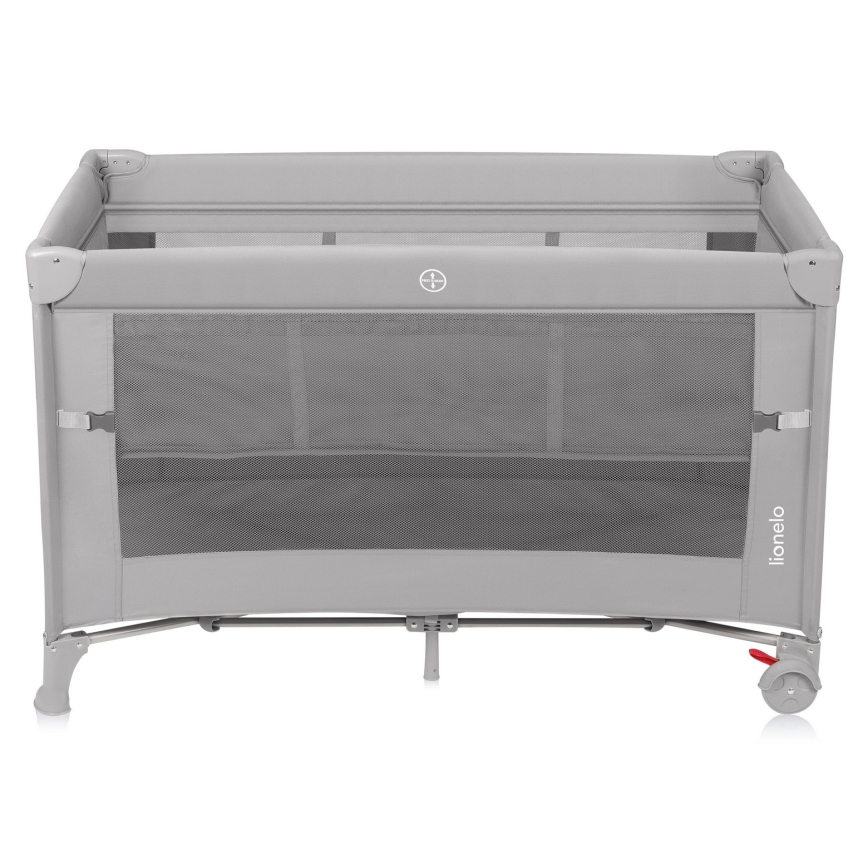 Lionelo - 3-in-1 Reisbed ELLEN Grey Concrete