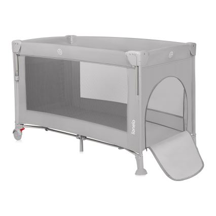 Lionelo - 3-in-1 Reisbed ELLEN Grey Concrete