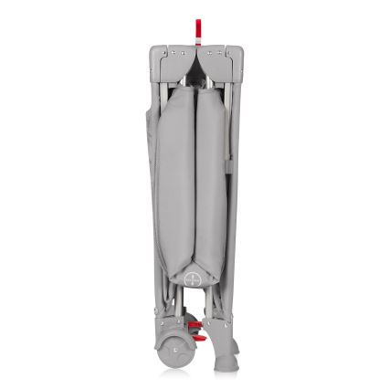 Lionelo - 3-in-1 Reisbed ELLEN Grey Concrete