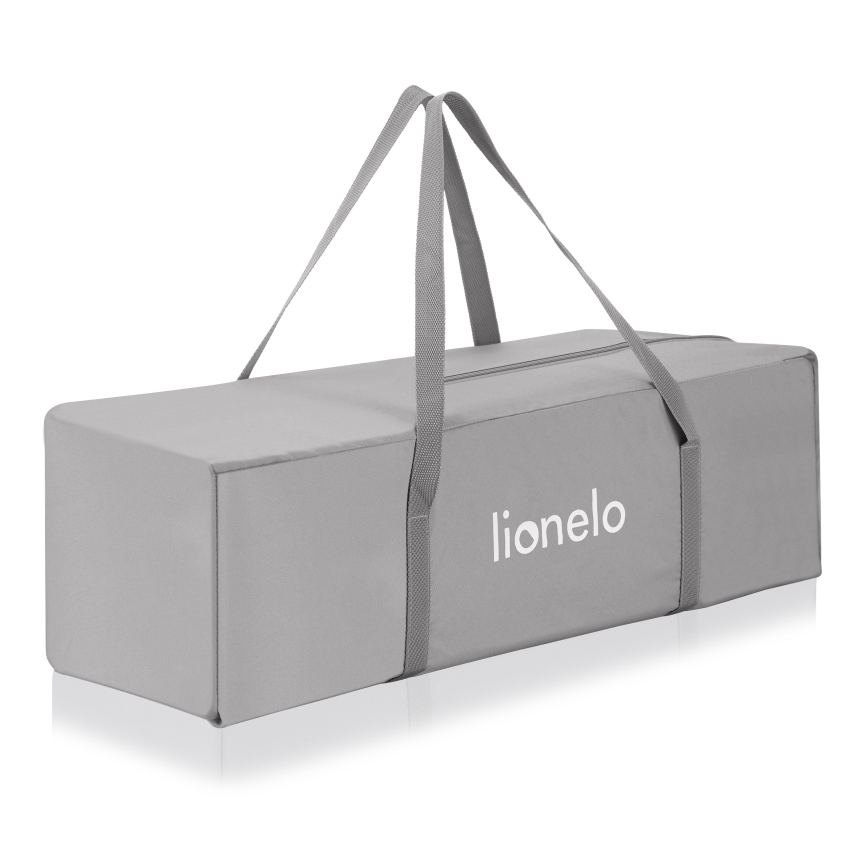 Lionelo - 3-in-1 Reisbed ELLEN Grey Concrete