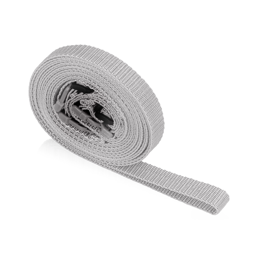Lionelo - 3-in-1 Reisbed ELLEN Grey Concrete