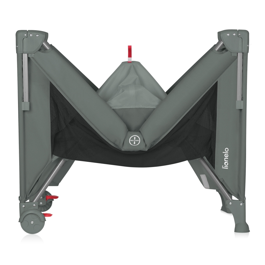Lionelo - 3-in-1 reisbed ELLEN Saliegroen