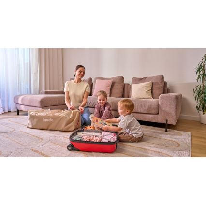 Lionelo - 3-in-1 reisbed ELLEN zandbeige