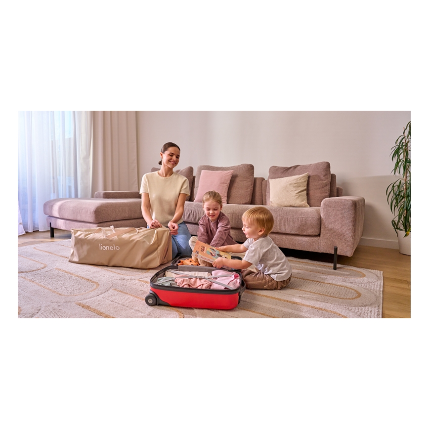 Lionelo - 3-in-1 reisbed ELLEN zandbeige