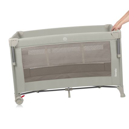 Lionelo - 3-in-1 reisbed ELLEN zandbeige