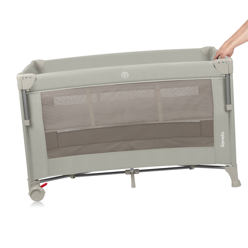 Lionelo - 3-in-1 reisbed ELLEN zandbeige