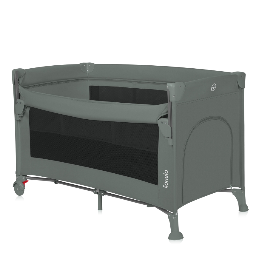 Lionelo - 3-in-1 Reiskindbed ELLEN Groen Salie