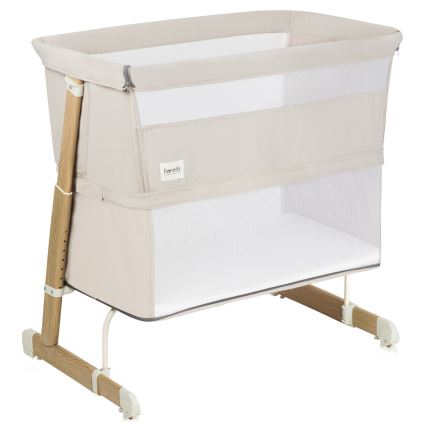 Lionelo - 5-in-1 babybedje THOMI PLUS Beige Sand