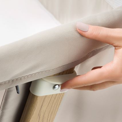 Lionelo - 5-in-1 babybedje THOMI PLUS Beige Sand