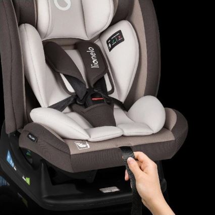 Lionelo - Autostoel AART i-Maat 40-150 cm bruin/crème
