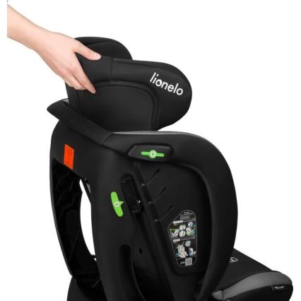 Lionelo - Autostoel AART i-Maat 40-150 cm zwart/grijs