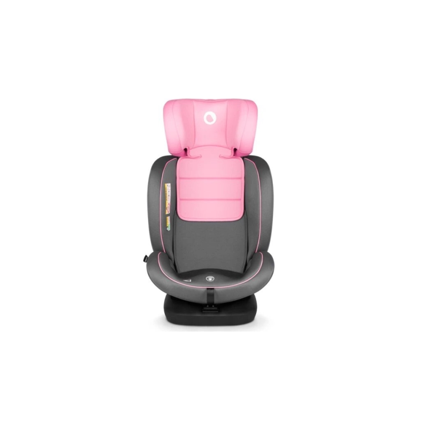 Lionelo - Autostoel BASTIAAN i-Maat 40-150 cm grijs/roze