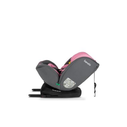 Lionelo - Autostoel BASTIAAN i-Maat 40-150 cm grijs/roze
