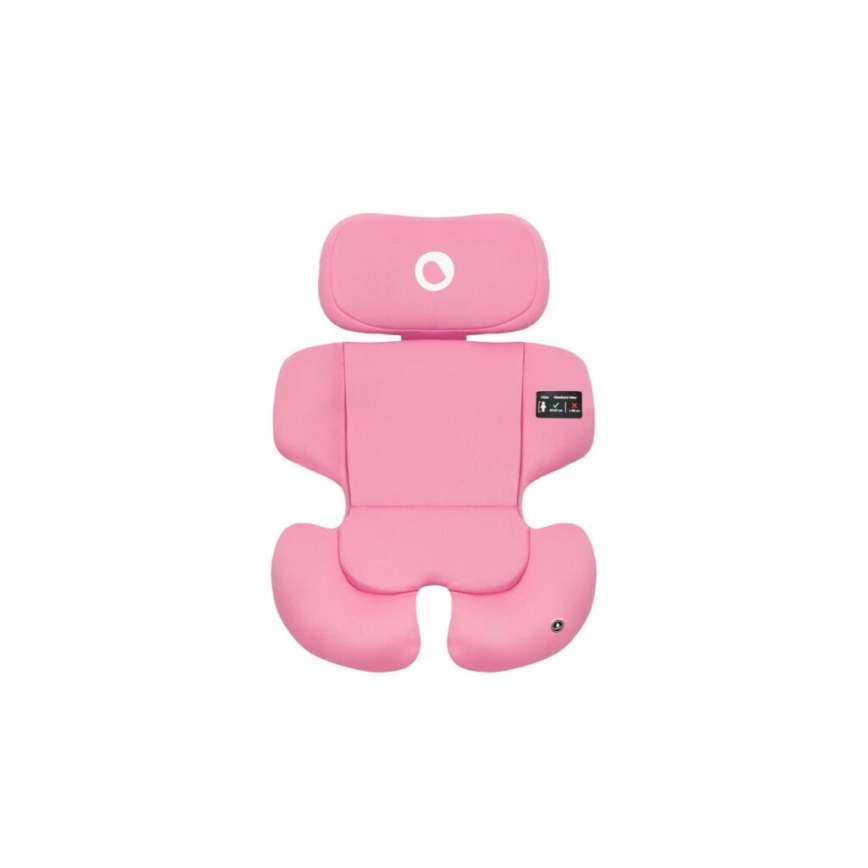 Lionelo - Autostoel BASTIAAN i-Maat 40-150 cm grijs/roze
