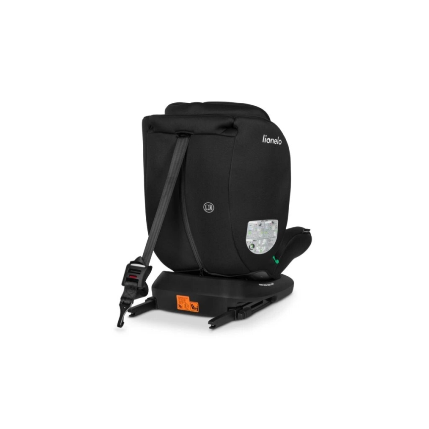Lionelo - Autostoel BASTIAAN i-Maat 40-150 cm zwart/grijs