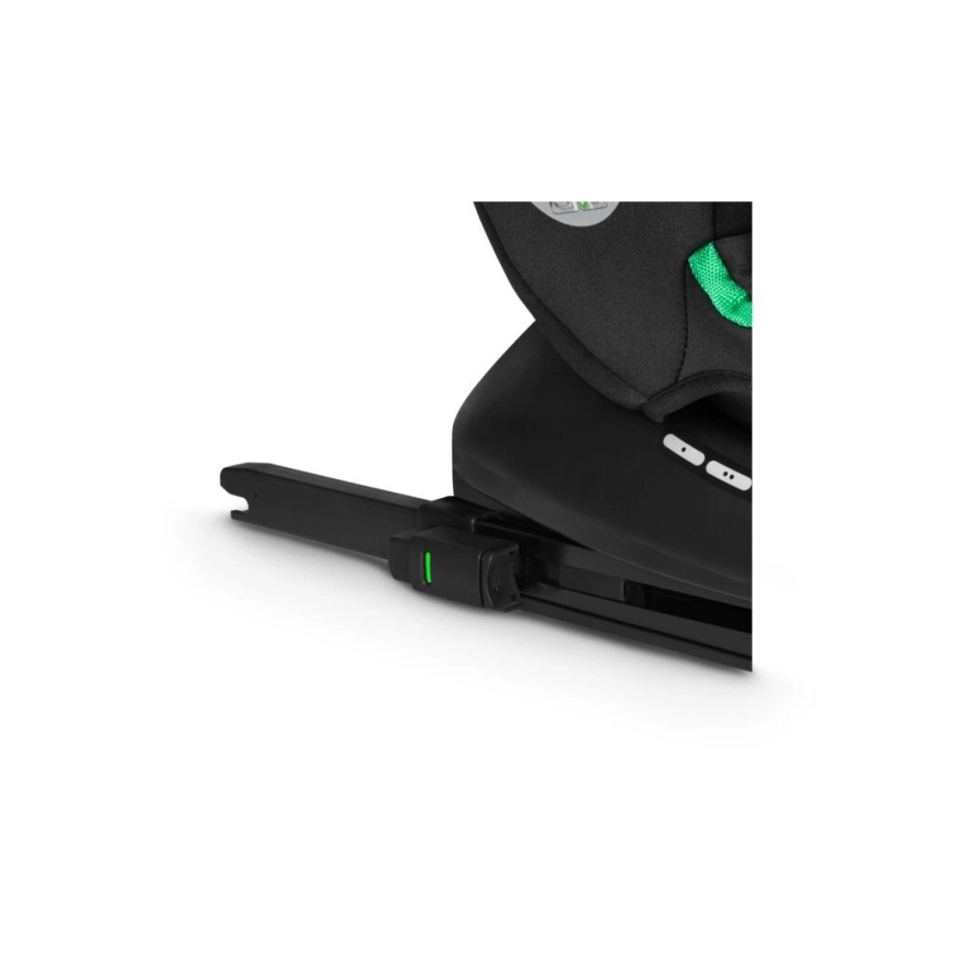 Lionelo - Autostoel BASTIAAN i-Maat 40-150 cm zwart/grijs
