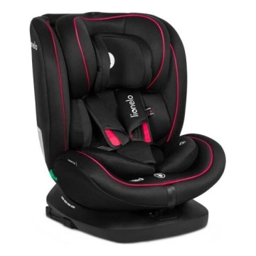 Lionelo - Autostoel BASTIAAN i-Maat 40-150 cm zwart/rood